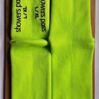 🇺🇸 美國Showers Pass Hi-Viz 螢光黃色 - 防水襪 L/XL碼 = 10-12號 / 44-46