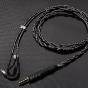 Brise Audio SHIROGANE 8wire-Ultimate 耳機升級線 4.4 cm 換 pw audio Orpheus