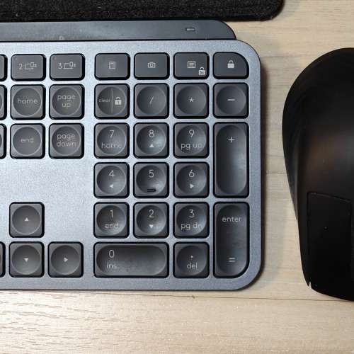 Logitech 無線鍵 MX Keys & master 3 mouse