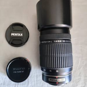 Pentax 55-300f4.5-5.8 ED镜片 95%新