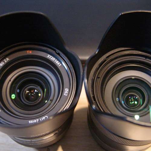Sony  AF16-80mm Carl Zesis  + AF16-105mm DT --- A mount