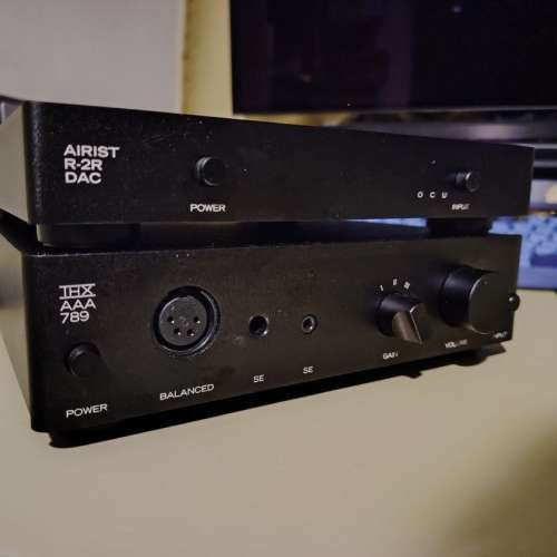 AIRIST R-2R DAC 及 THX AAA 789 耳機擴大器 解碼耳放Ortofon RCA
