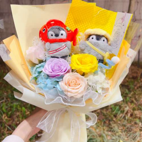 睇下文&middot;文盲勿擾&middot;不轉wtsapp/電話‼️獨家原創&middot;專業花藝師用心製作 正能量企鵝公...