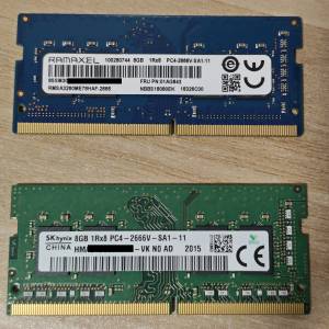 DDR4-2666 8GB SODIMM x2
