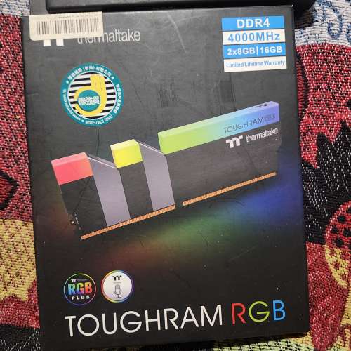 Tough Ram RGB 4000Mhz DDR4 8Gb x 4