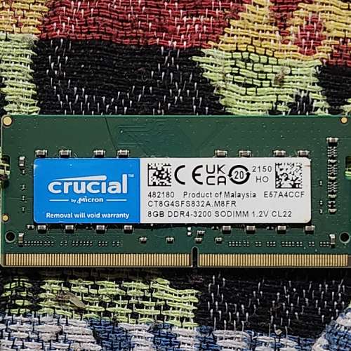 Crucial so dimm DDR4 3200Mhz 8Gb