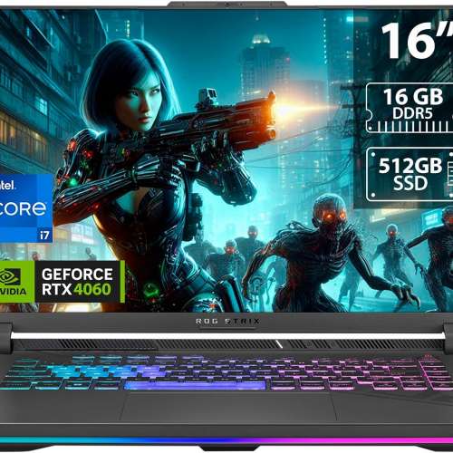ASUS ROG Strix G16 GeForce RTX 4060,  i7-13650HX, 16GB DDR5, 512GB PCIe SSD