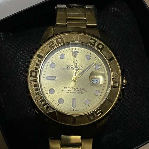 頂級玩具金遊艇腕錶