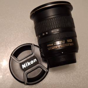 Nikon AFS 12-24mm F4 G DX 全新一樣