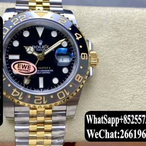 Rolex 勞力士 GMT master II m126713grnr-0001 40mm 皮蛋圈