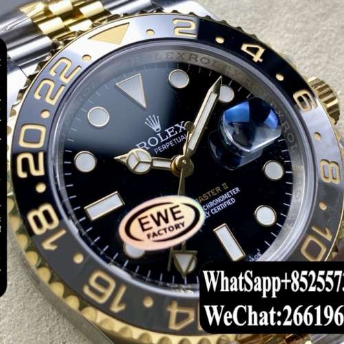 Rolex 勞力士 GMT master II m126713grnr-0001 40mm 皮蛋圈