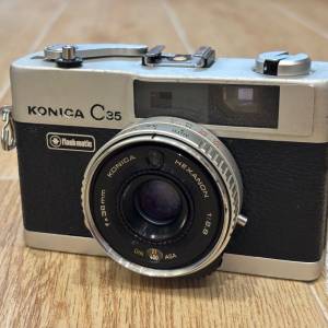 Konica C35 flash matic 旁軸菲林相機