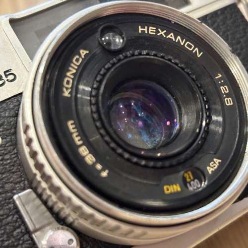 Konica C35 flash matic 旁軸菲林相機