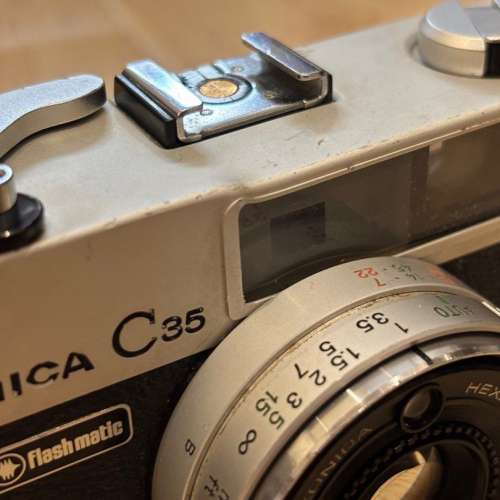 Konica C35 flash matic 旁軸菲林相機