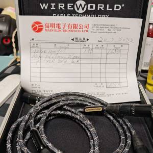 Wireworld Platinum Eclipse 7 XLR 音頻線