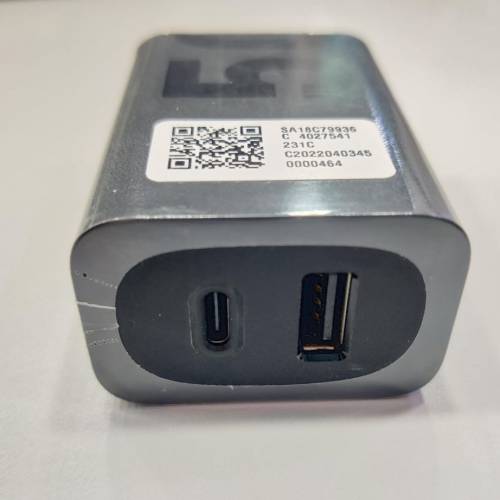 MOTO 50W 1A1C 雙口快充充電頭