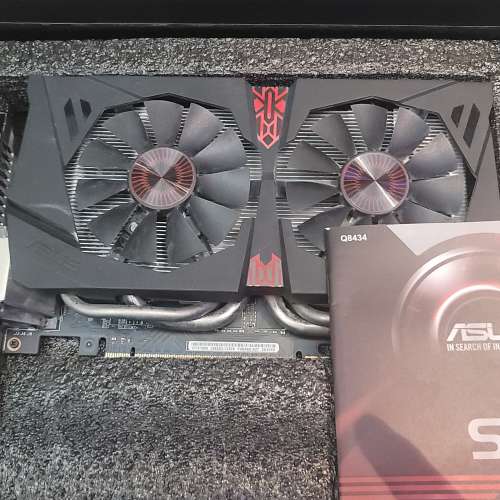 ASUS ROG STRIX GeForce GTX 1060 OC Edition 6GB GDDR5 顯示卡 (約8成新)