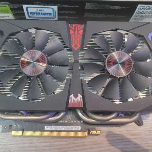 ASUS ROG STRIX GeForce GTX 1060 OC Edition 6GB GDDR5 顯示卡 (約8成新)