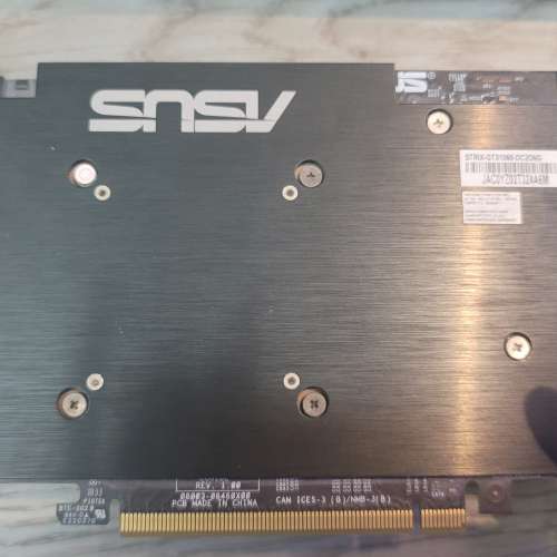 ASUS ROG STRIX GeForce GTX 1060 OC Edition 6GB GDDR5 顯示卡 (約8成新)