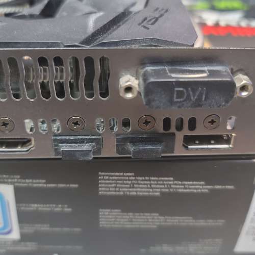 ASUS ROG STRIX GeForce GTX 1060 OC Edition 6GB GDDR5 顯示卡 (約8成新)