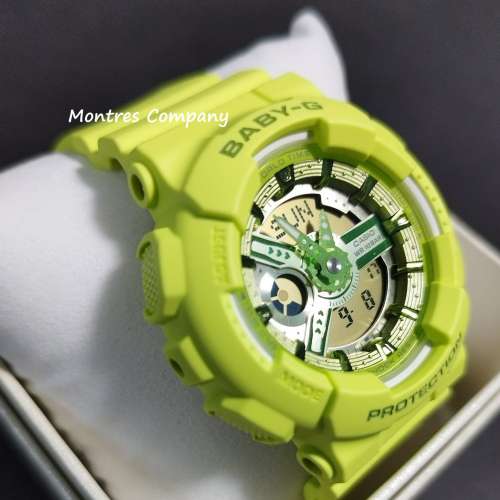 Montres Company 香港註冊公司(32年老店) 卡西歐 CASIO BABY-G BA-110YK-3A 防震 10...