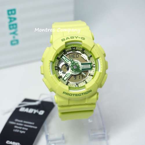 Montres Company 香港註冊公司(32年老店) 卡西歐 CASIO BABY-G BA-110YK-3A 防震 10...