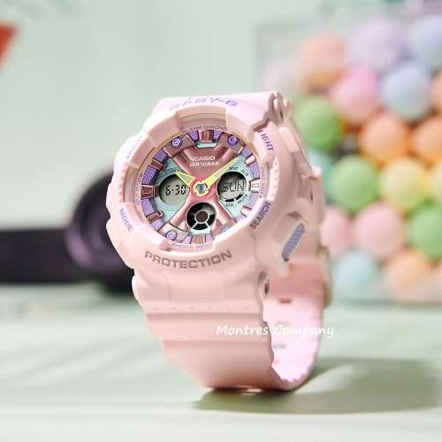 Montres Company 香港註冊公司(32年老店) 卡西歐 CASIO Baby-G 100米防水 BA-130PM...