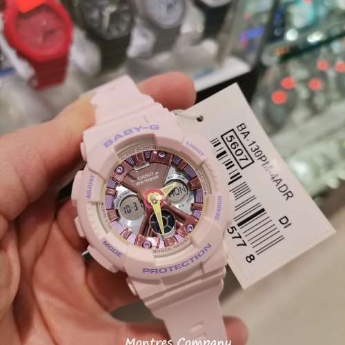 Montres Company 香港註冊公司(32年老店) 卡西歐 CASIO Baby-G 100米防水 BA-130PM...