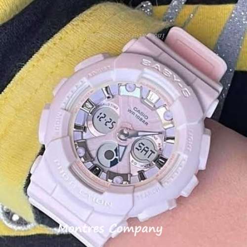 Montres Company 香港註冊公司 (32年老店) 卡西歐 CASIO BABY-G BA-130WP-6A 粉紫色...