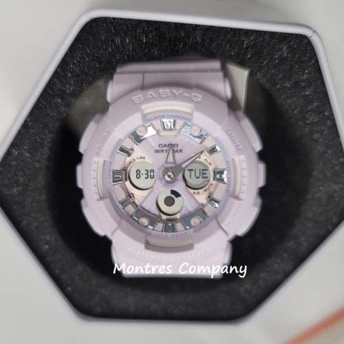 Montres Company 香港註冊公司 (32年老店) 卡西歐 CASIO BABY-G BA-130WP-6A 粉紫色...