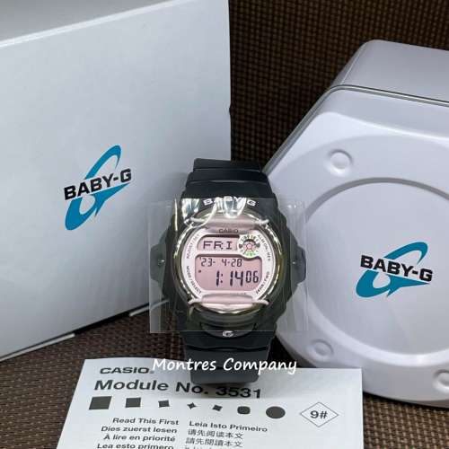 Montres Company 香港註冊公司(32年老店) 卡西歐 CASIO Baby-G 防震 200米防水 黑粉...