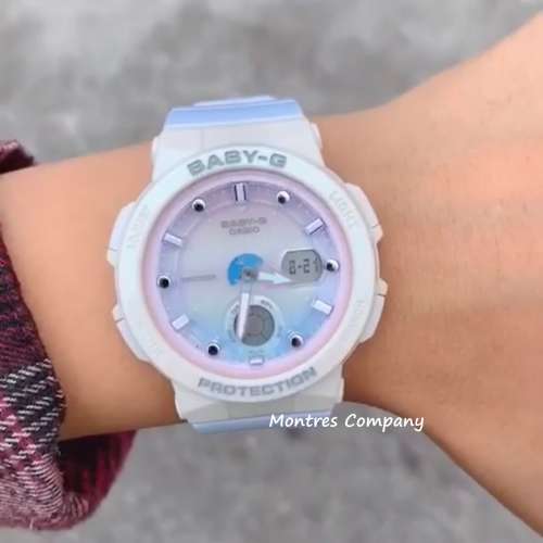 Montres Company 香港註冊公司 (32年老店) 卡西歐 CASIO Baby-G BGA-250-7A3 漸變色...