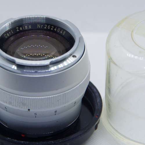 Contarex 85mm f2 銀色鏡