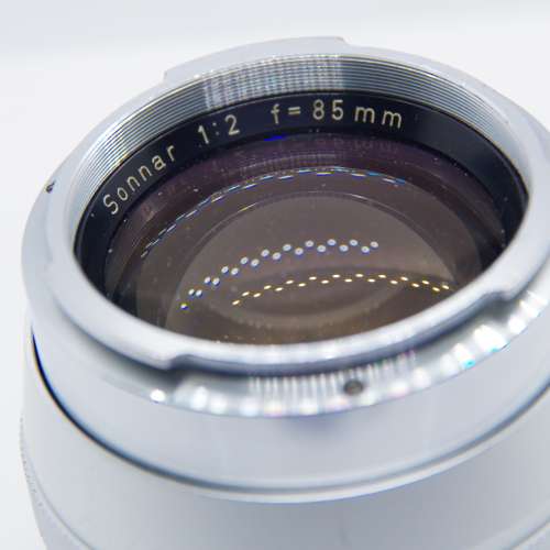 Contarex 85mm f2 銀色鏡