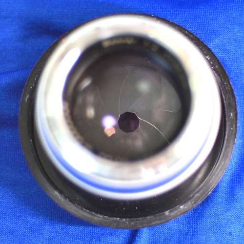 Contarex 85mm f2 銀色鏡