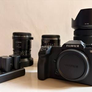 Fujifilm GFX50s2 + GF45-100 + 中一65f1.4 + 銘匠移軸17f4