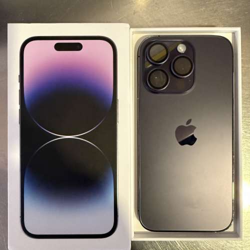 iPhone 14pro 512gb，battery 100,港行雙卡，剛換新電，電池健康度100，滿血復活，...