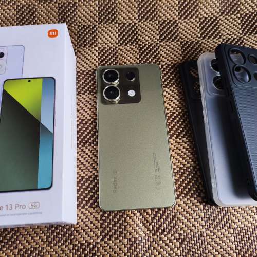 Redmi Note 13 Pro 5G 12+512 橄欖綠色香港行貨