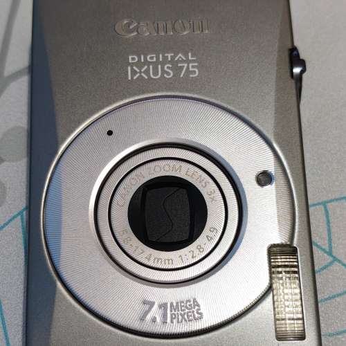Canon Ixus 75 相機 注意內容
