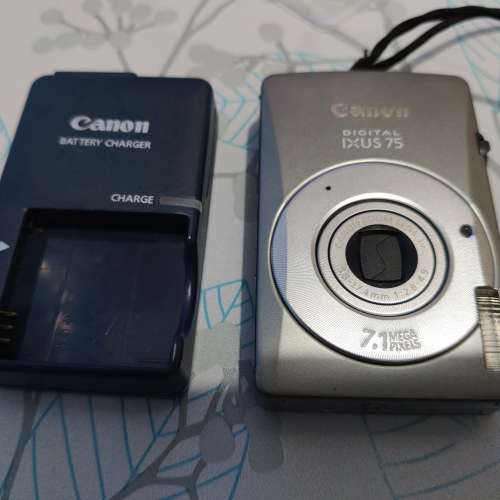 Canon Ixus 75 相機 注意內容