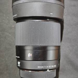 sigma 30/1.4 DC DN  適馬 30mm 30 Contemporary for OLYMPUS 奧林巴斯 Panasonic ...