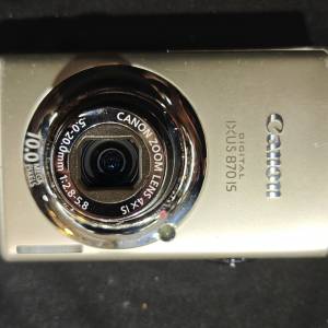 canon ixus 870 is CCD 佳能 85%-90%new 功能正常 跟2電一充連手繩 送記憶卡 送讀...
