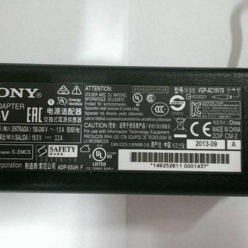 原廠 SONY laptop power supply 手提電腦火牛