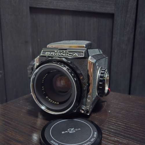 Bronica S2A Nikkor 75mm 2.8 w/ original box