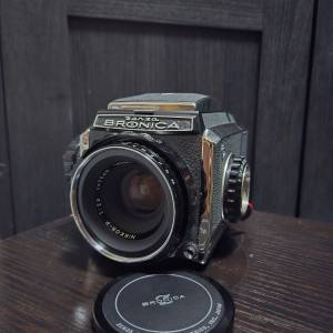Bronica S2A Nikkor 75mm 2.8 w/ original box