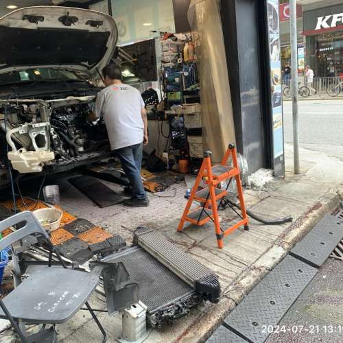 路虎 更換 水箱 風扇   Land Rover/