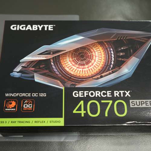 Gigabyte GeForce RTX 4070 SUPER WINDFORCE OC 12G 顯示卡