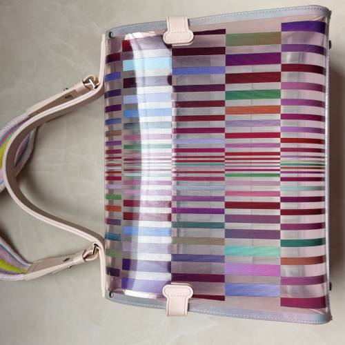 Delvaux限量 pvc袋，全新賣緊1萬