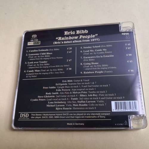 SACD OPUS3 ERIC Bibb Rainbow people 德版