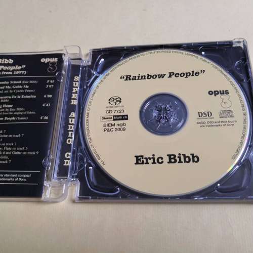 SACD OPUS3 ERIC Bibb Rainbow people 德版